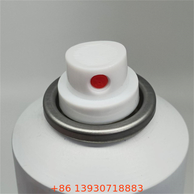 Valve de pulvérisation de shampooing sec anti-colmatage pour formules épaisses avec débit constant