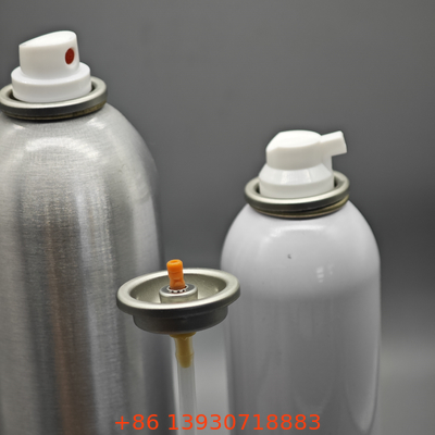 Valve de mousse à raser polyvalente pour produits de toilettage polyvalents avec débit réglable et large compatibilité