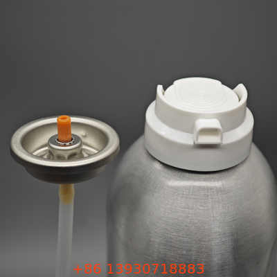 Valve à mousse de rasage pour les fabricants de cosmétiques avec fonction anti-embouteillage
