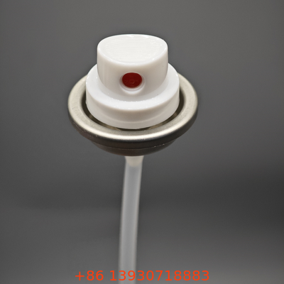 Une valve en mousse de rasage pour les fabricants de cosmétiques avec une sortie personnalisable et un emballage en vrac