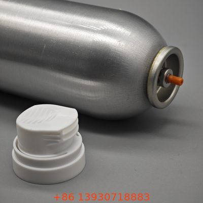 Actuateur métallique de soupape en mousse de rasage en étain de 1 pouce pour les canettes métalliques en aérosol chimique