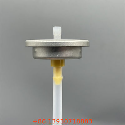 Valve en aluminium aérosol déodorant Valve en aluminium aérosol pour les soins personnels Des produits déodorants Valve de précision imperméable pour l'usage quotidien