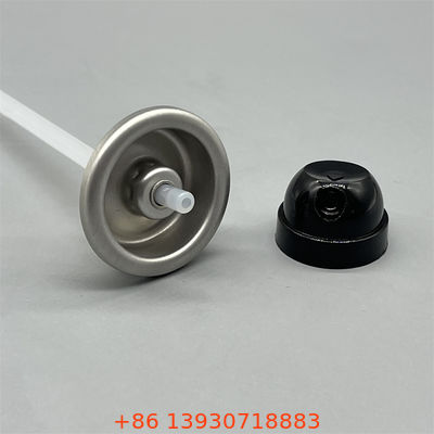 Valve de pulvérisation de déodorant supérieur et actionneur de brouillard corporel pour produits d'hygiène personnelle quotidienne pour la distribution d'aérosols sans effort