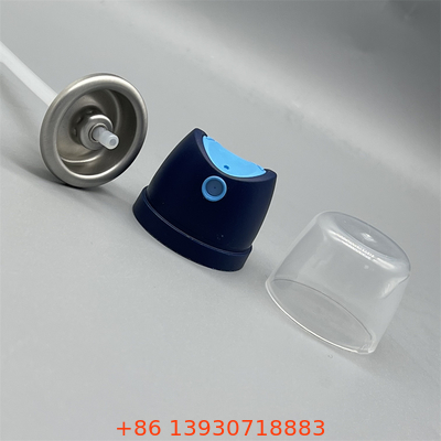 Valve aérosol en aluminium pour déodorant en spray Soins personnels Valve en aluminium de haute précision pour déodorant aérosol