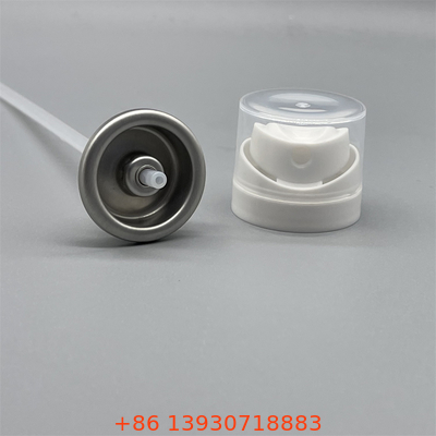 Valve de pulvérisation de déodorant en aluminium 53 mm pour les produits de soins du corps