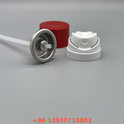 Valve de pulvérisation de déodorant en aluminium 53 mm pour application sur le corps