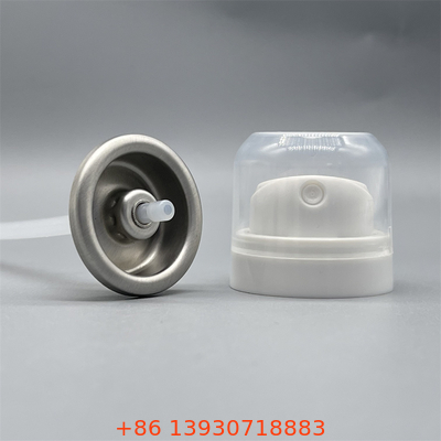 Valve aérosol en aluminium pour déodorant en spray Soins personnels Valve en aluminium de haute précision pour déodorant aérosol