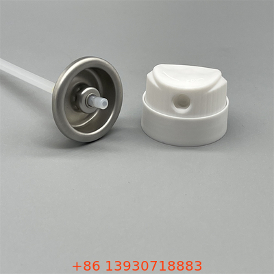 Valve de pulvérisation de déodorant en aluminium 53 mm pour application sur le corps