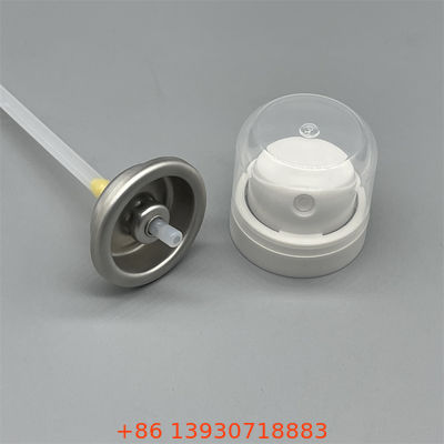 Valve de pulvérisation de déodorant et mécanisme de distribution d'aérosol parfait pour les soins personnels quotidiens, conçu pour une libération fiable du produit
