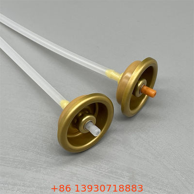 Valve en aluminium aérosol déodorant Valve en aluminium aérosol pour les soins personnels Des produits déodorants Valve de précision imperméable pour l'usage quotidien