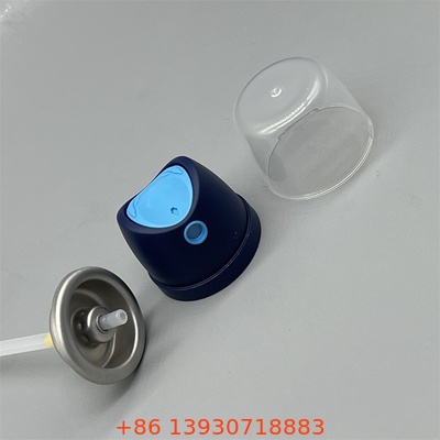 Valve de pulvérisation de corps en aluminium de 53 mm à intensité réglable