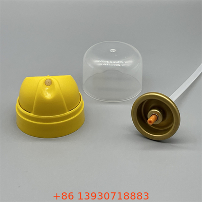 Valve aérosol en aluminium pour déodorant en spray Soins personnels Valve en aluminium de haute précision pour déodorant aérosol