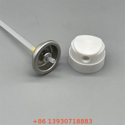 Valve en aluminium aérosol déodorant Valve en aluminium aérosol pour les soins personnels Des produits déodorants Valve de précision imperméable pour l'usage quotidien