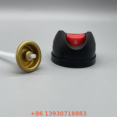 Valve de pulvérisation de déodorant supérieur et actionneur de brouillard corporel pour produits d'hygiène personnelle quotidienne pour la distribution d'aérosols sans effort