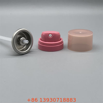 Valve en aluminium aérosol déodorant Valve en aluminium aérosol pour les soins personnels Des produits déodorants Valve de précision imperméable pour l'usage quotidien