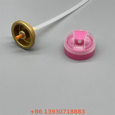 Valve de pulvérisation de déodorant en aluminium 53 mm pour les produits de soins du corps