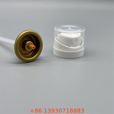 Valve de pulvérisation de déodorant en aluminium 53 mm pour les produits de soins du corps