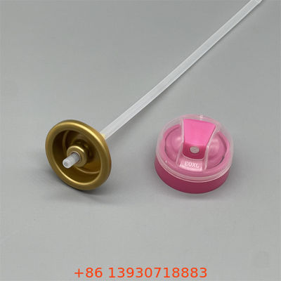 Valve de pulvérisation de déodorant supérieur et actionneur de brouillard corporel pour produits d'hygiène personnelle quotidienne pour la distribution d'aérosols sans effort