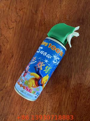 Valve et actionneur de pulvérisation d'aérosol de neige à 4 trous étanche - Buse à effet hivernal robuste pour pulvérisation décorative