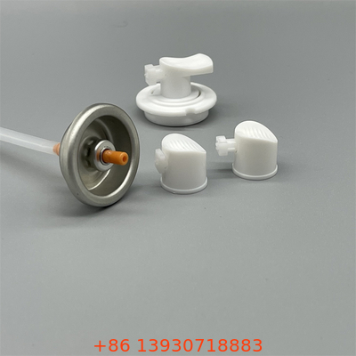 Valve aérosol pour peinture en spray pour revêtements industriels et peintures en spray de bricolage