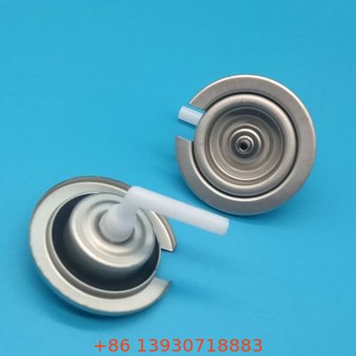 High-Flow Industrial Gas Canister Valve for Manufacturing and Metalworking Applications with Tamper-Proof Design