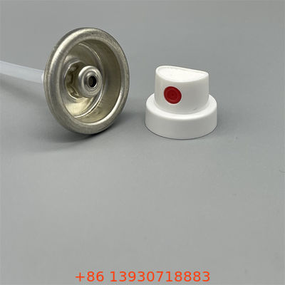 Valve aérosol féminine pour les applications de pulvérisation de peinture Nozzle de pulvérisation de précision pour les canettes d'aérosol