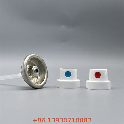 Valve aérosol féminine pour les applications de pulvérisation de peinture Nozzle de pulvérisation de précision pour les canettes d'aérosol
