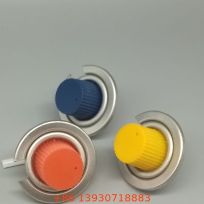 Robinet de réchaud au butane de un pouce avec couvercle pour réchauds portables à un seul brûleur
