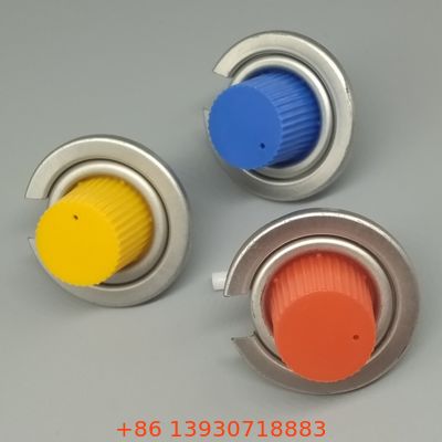 1 pouce soupape de cuisinière à gaz au butane avec capuchon pour les cuisinières de camping portables
