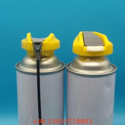 Bouchon pulvérisateur pliable bidirectionnel pour aérosols Options jet et pulvérisation