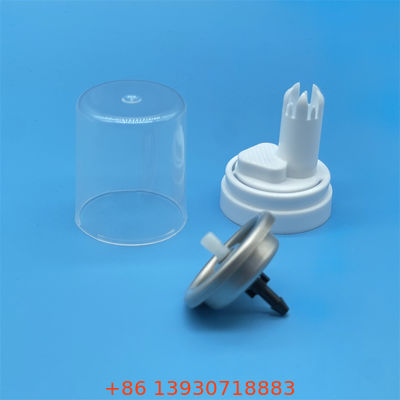 Valve en aluminium inversée d'un pouce pour mousse capillaire Cannes pour produits de mousse de coiffure