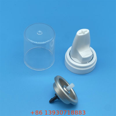 Valve en aluminium inversée d'un pouce pour mousse capillaire Cannes pour produits de mousse de coiffure