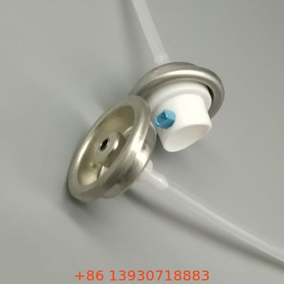 Valve féminine à aérosol à débit élevé pour les formulations de colle à pulvérisation