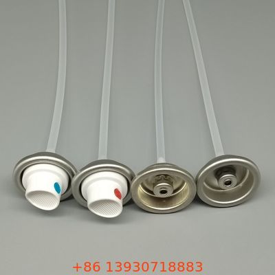 Valve aérosol à pulvérisation de colle féminine haute performance pour les applications adhésives