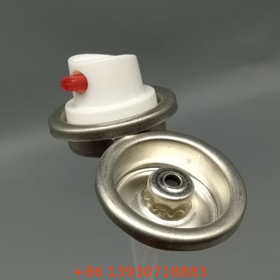 Valve de pulvérisation féminine fiable pour la distribution d'aérosols de peinture