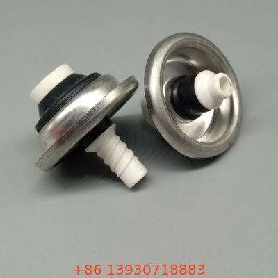 Valve de pulvérisation de mousse en PU efficace et à basse pression pour les kits de mousse à deux composants avec évacuation complète du produit et déchets minimaux.