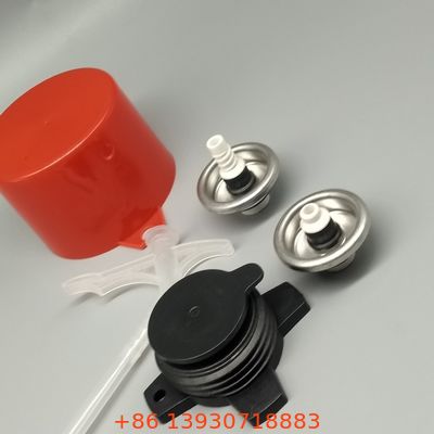 Valve d'étanchéité en polyuréthane de haute efficacité compatible avec les canettes d'aérosol standard