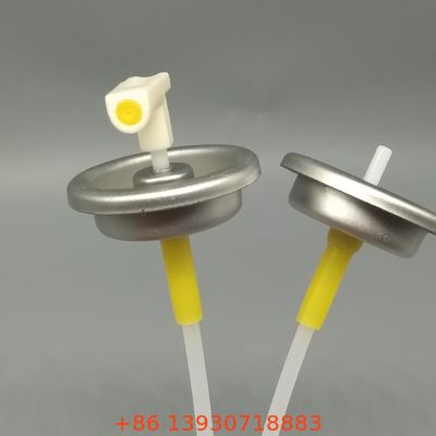 Valve aérosol mesurée avec des motifs de pulvérisation cohérents et une protection supérieure de la formule