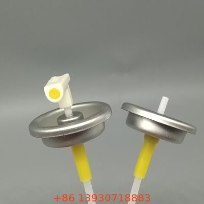 Valve doseuse à tige plastique pour aérosols de désodorisant d'air, distributeurs automatiques de parfum