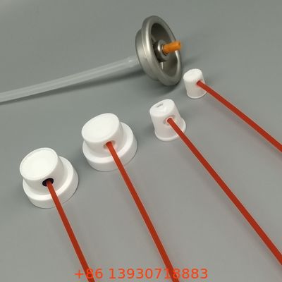 Valve aérosol industriel pour sprays de nettoyage d'injecteurs et de pièces de moteur
