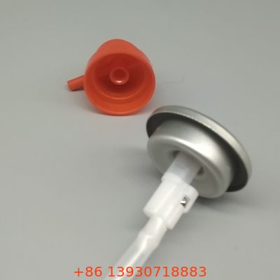 Valve aérosol pour pulvérisation dans toutes les directions avec contrôle fiable du débit