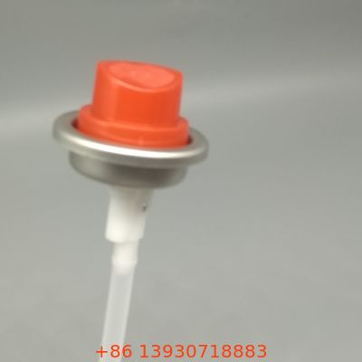 Valve aérosol pour pulvérisation dans toutes les directions avec contrôle fiable du débit