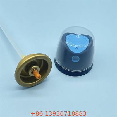 Valve de pulvérisation corporelle sans danger pour la peau sensible avec contrôle de pression doux et matériau non irritant