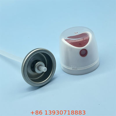 Valve de pulvérisation corporelle sans danger pour la peau sensible avec contrôle de pression doux et matériau non irritant