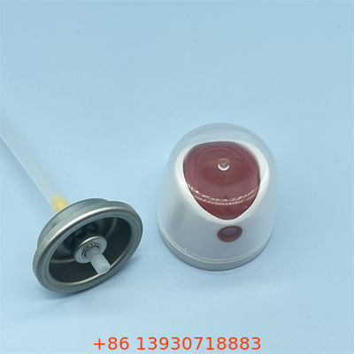 Valve de pulvérisation corporelle sans danger pour la peau sensible avec contrôle de pression doux et matériau non irritant