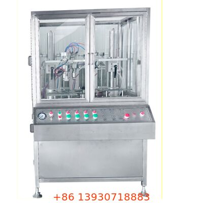 Fully Automatic Aerosol Filling Production Line for High-Volume Cosmetic and Household Product Manufacturers with Integrated Gassing and Seaming