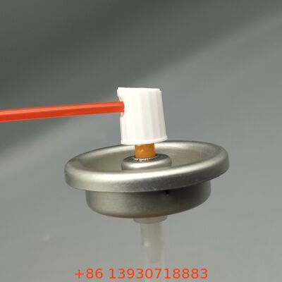 Valve aérosol pour produits de pulvérisation de nettoyeurs de carburateurs pour solvants de nettoyage puissants