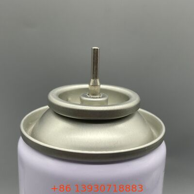 Valve de recharge de gaz pour briquet à tige en plastique et métal de 1 pouce pour aérosols de butane sous pression