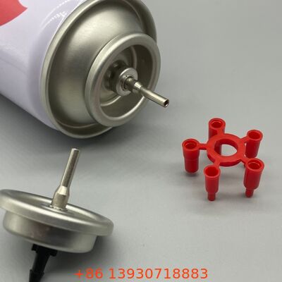 Valve de remplissage de gaz plus légère et fiable pour les systèmes universels de remplissage de butane