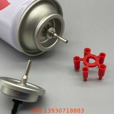 Valve de recharge de gaz pour briquet de précision, conçue pour un remplissage sans fuite